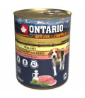 Konzerva ONTARIO Dog Veal Pate Flavoured with Herbs 800g
