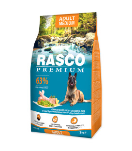 RASCO Premium Adult Medium 3kg