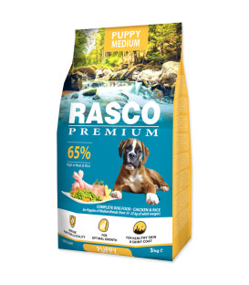 RASCO Premium Puppy / Junior Medium 3kg