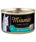 Konzerva MIAMOR Feine Filets tuniak + ryža v želé 100g