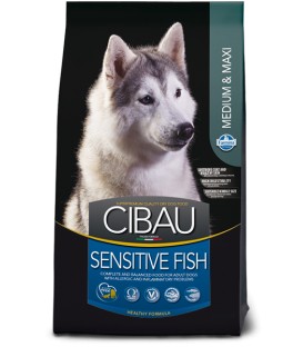 Cibau Adult Sensitive Fish Medium&Maxi 12 kg