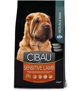 Cibau Adult Sensitive Lamb Medium&Maxi 2,5 kg