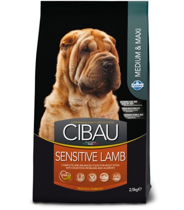 Cibau Adult Sensitive Lamb Medium&Maxi 2,5 kg